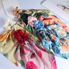 Hair Band Floral Print Bowknot Shape High Elasticity Hair Tie No Irritating Scalp Hair Rope Versatile Hair Accessory