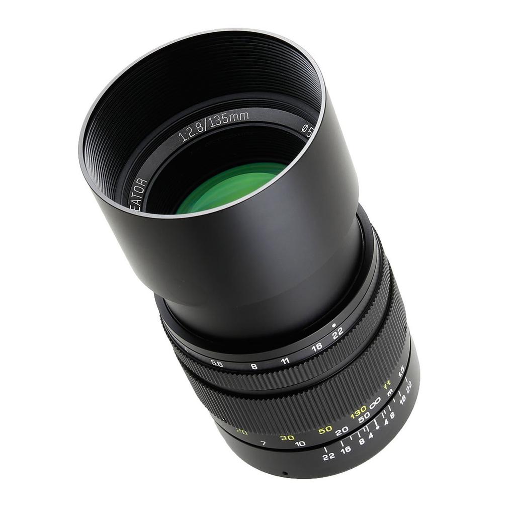 Zhong Yi Optics Creator 135mm II Prime Lens K F2.8 (Pentax Mount)