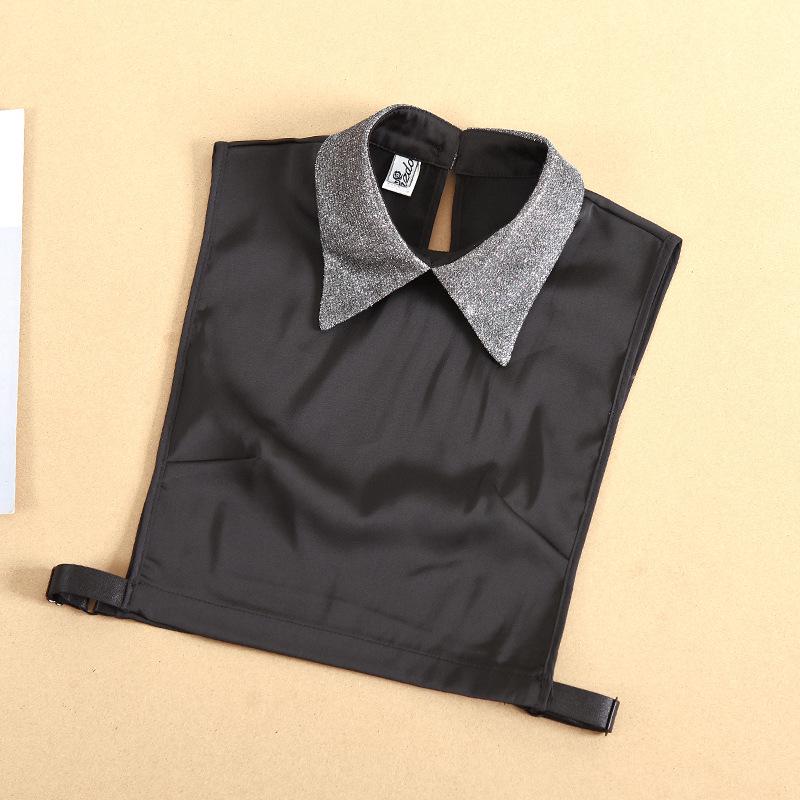 

Универсальный свитер с искусственным воротником в корейском стиле для девочек