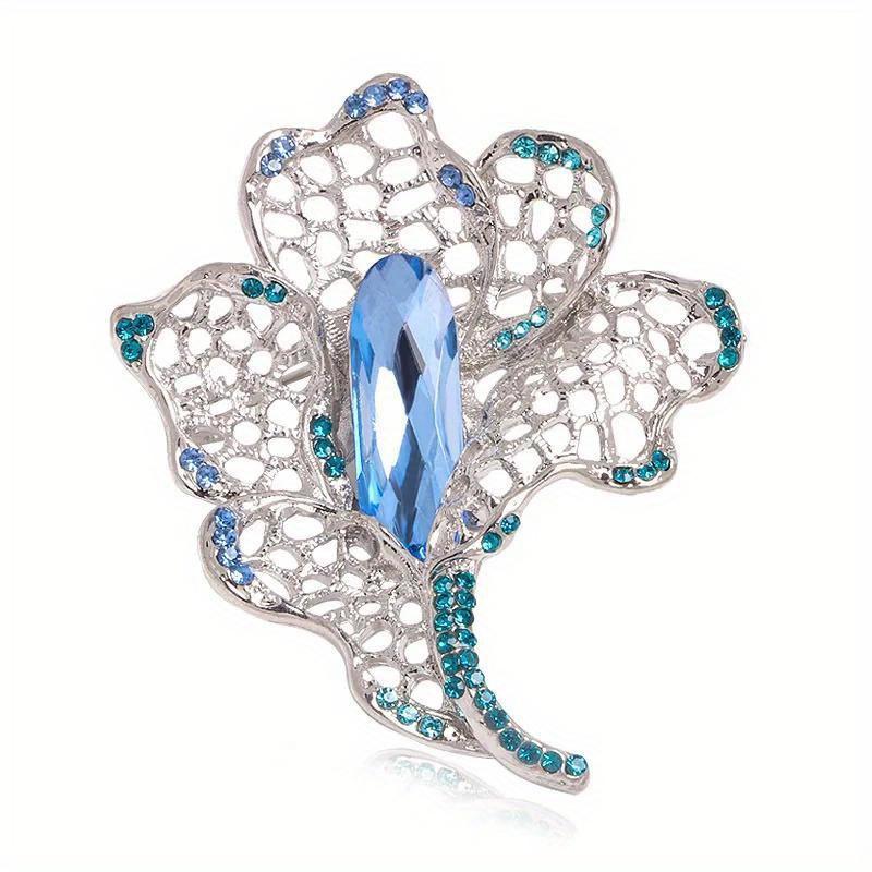 Mode Elegante Dames Meisjes Parel Email Lotus Kristal Broche Speldjes Verfijnde Dame Klassiek Druipolie Bloemen Pin Accessoires