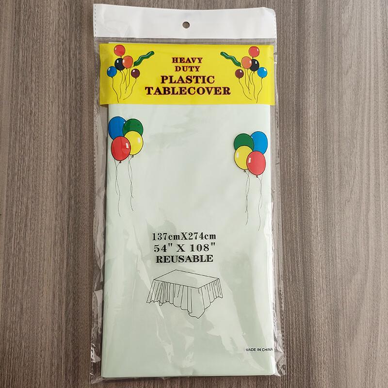 Disposable Plastic Dessert Tablecloth