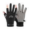 Fahrradhandschuhe Anti-Rutsch Atmungsaktiv Herren Damen Dünn Eis Seide Sonnenschutz Vollfingerhandschuhe Outdoor Sport Fahren Angeln Handschuhe