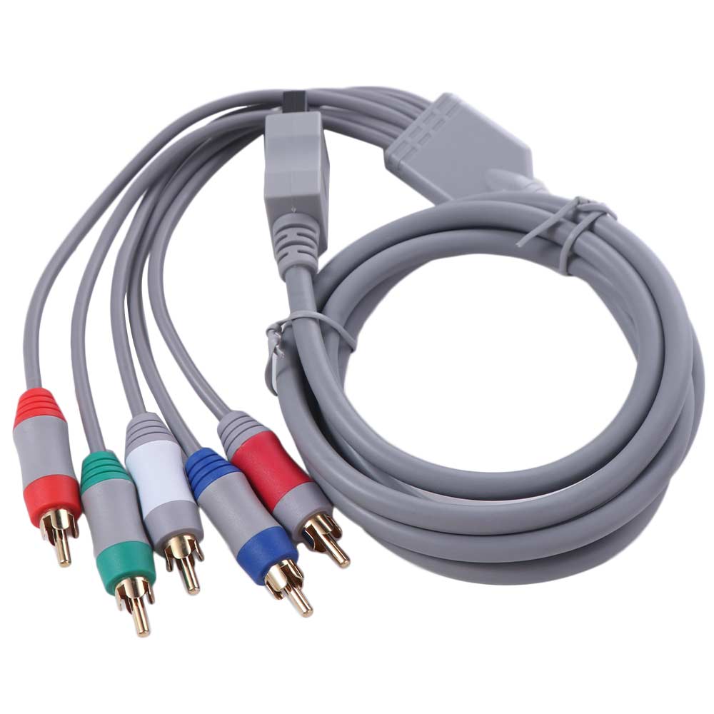 5 In 1 Wii Game Cable 1080P Audio Video TV Connector Cable Wii/Wiiu Component Cable  USB TO SP