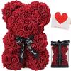 Saint Valentin 2025 Teddy Flowers Rose Decoration Foam Bear Rose Teddy Bear With Box Teddy Bear for Flowers Decoration