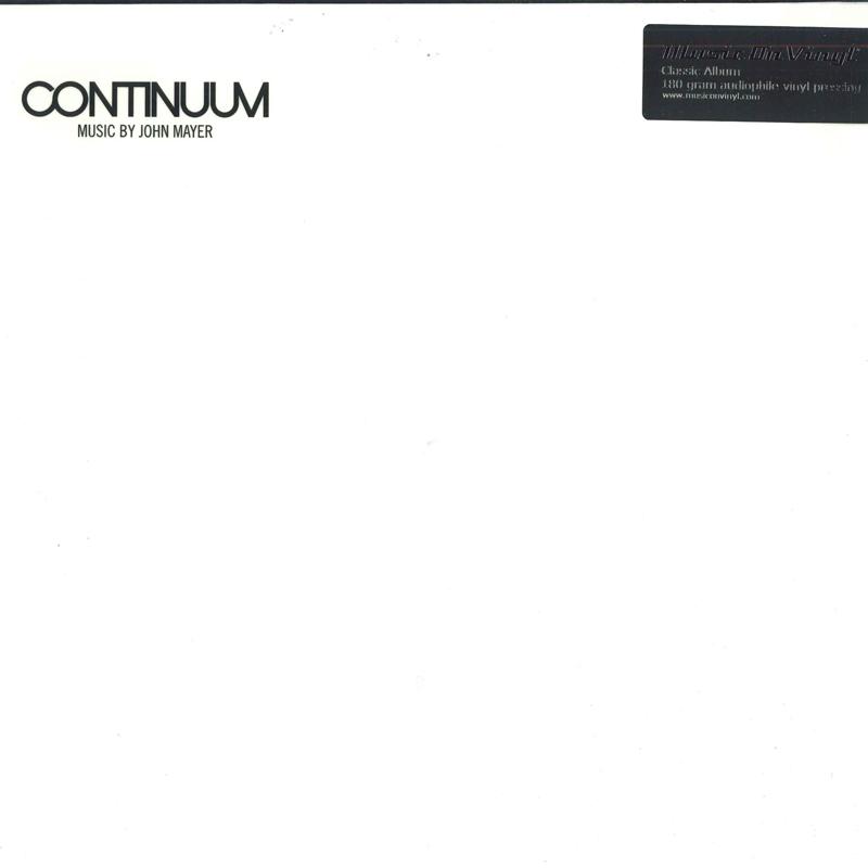 

LP Record JOHN MAYER - Continuum MOVLP095 Music On Vinyl, 2010 Europe Rock