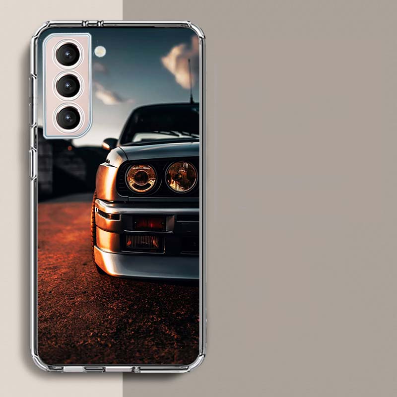 Car for B- Bmwes-S E30 Phone Case For Samsung A16 A26 A36 A56 A17 A15 A25 A35 A55 A14 A24 A34 A54 A04S A05S Galaxy Note 20 10 9
