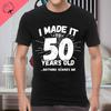 Classic Vintage Born in 1974 Retro 70s Style Birthday Year Tshirt Men Women Unisex T Shirt Streetwear Comfort Summer Cotton Tee