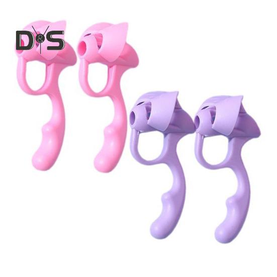 4 szt./zestaw silikonowy uchwyt na ołówki zapobieganie odciskom palców pomoc w prawidłowej postawie ergonomiczny dziecięcy antypoślizgowy uchwyt na ołówki