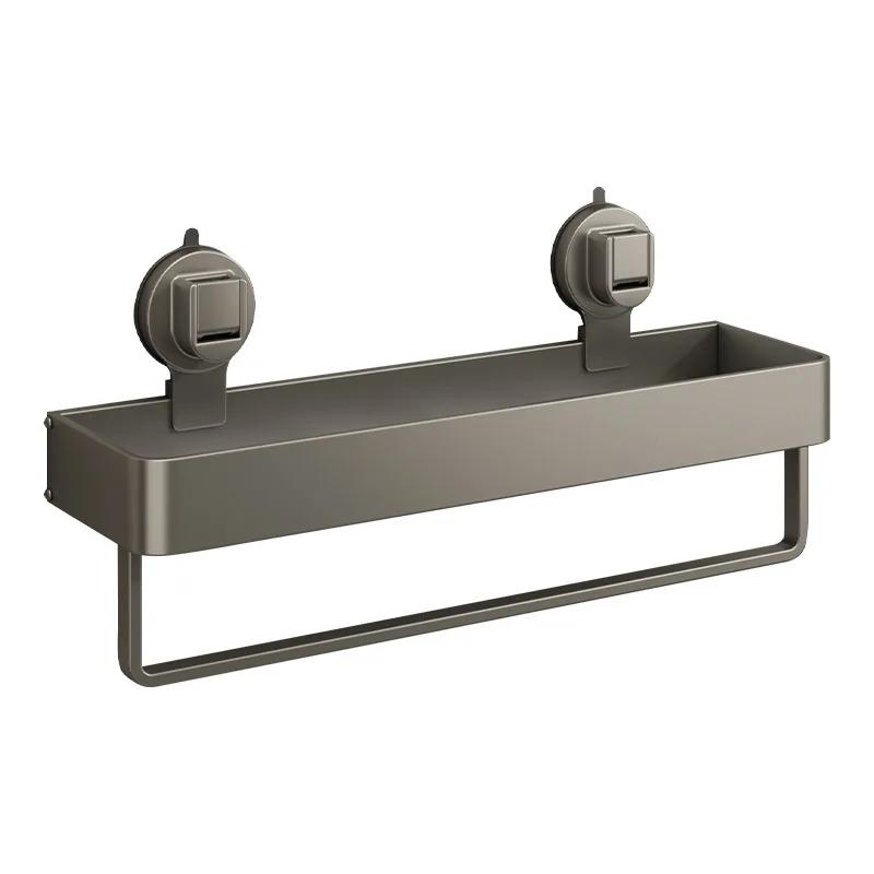 Bathroom storage rack without punching large capacity shower gel and shampoo storage rack bathroom accessories bathroom shelves