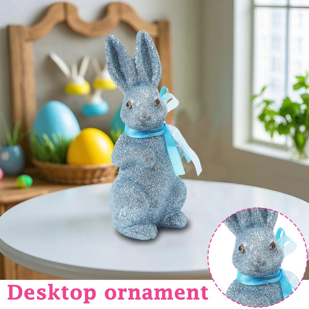 2 st Påskhare Ornament Kreativ Bubbeldekoration