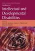 The Handbook of Intellectual and Developmental Disabilities Book