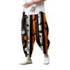 Imprimeu Halloween - Pantaloni Casual cu Picior Larg, Pantaloni Casual Largi pentru Bărbați