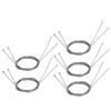 10Pcs Bike Shifter Cable Stainless Steel Rustproof Bicycle Gear Cable Shift Cable Wire for Mountain Bike Road Bike 2.1m
