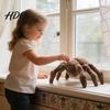 Plush Doll Stone Spider Toy 20cm Soft Stuffed Animal Realistic Creepy Decor Cuddle Buddy Unique Home Gift for Fans Sci-Fi Lovers Pillow