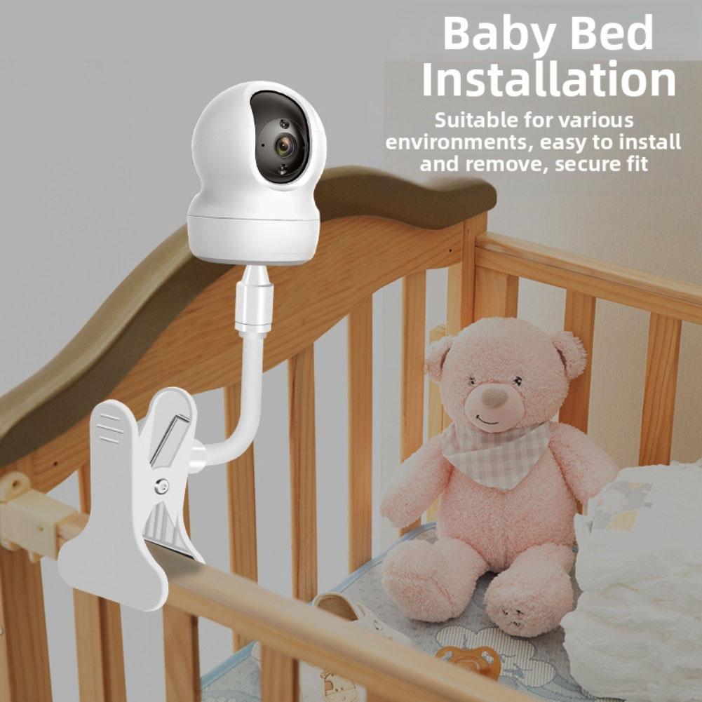 Taşınabilir Esnek Kamera Kelepçesi Bebek Monitörü Standı Delme Gerektirmeyen Web Kamerasız Stand TP-Link İçin Tapo C200/C210/C220/C201/C202/C211 İçin