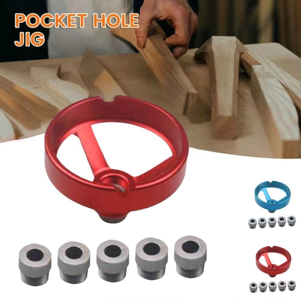 4-8mm Hole Puncher Locator Jig Straight Holes Vertical Drill Guide  Woodworking Tools
