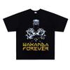 Black Panther Oversized Cotton TShirt Y2K Streetwear Retro Harajuku Casual Fashion Hip Hop Short Sleeve Top for Men Women