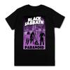 Black Metal Band T-shirt Men's and Women's Fashion Casual Pattern Pure Cotton Clothing Plus-size Top for Men and Women