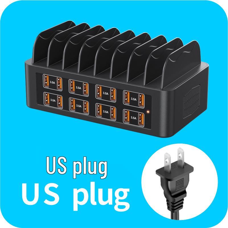 16-Port USB Fast Charging Station for Multiple Devices