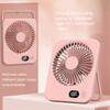 Rechargeable Fan With 180 Degrees Wide Angle Air Supply Rechargeable Portable Fan Mini Portable Fan