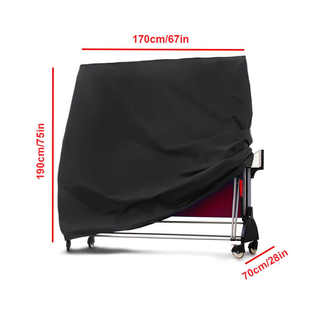Waterproof Dust-proof Pings Pong Table Cover Storage Cover Protection Table Tennis Sheet Furniture Case for Indoor Outdoor