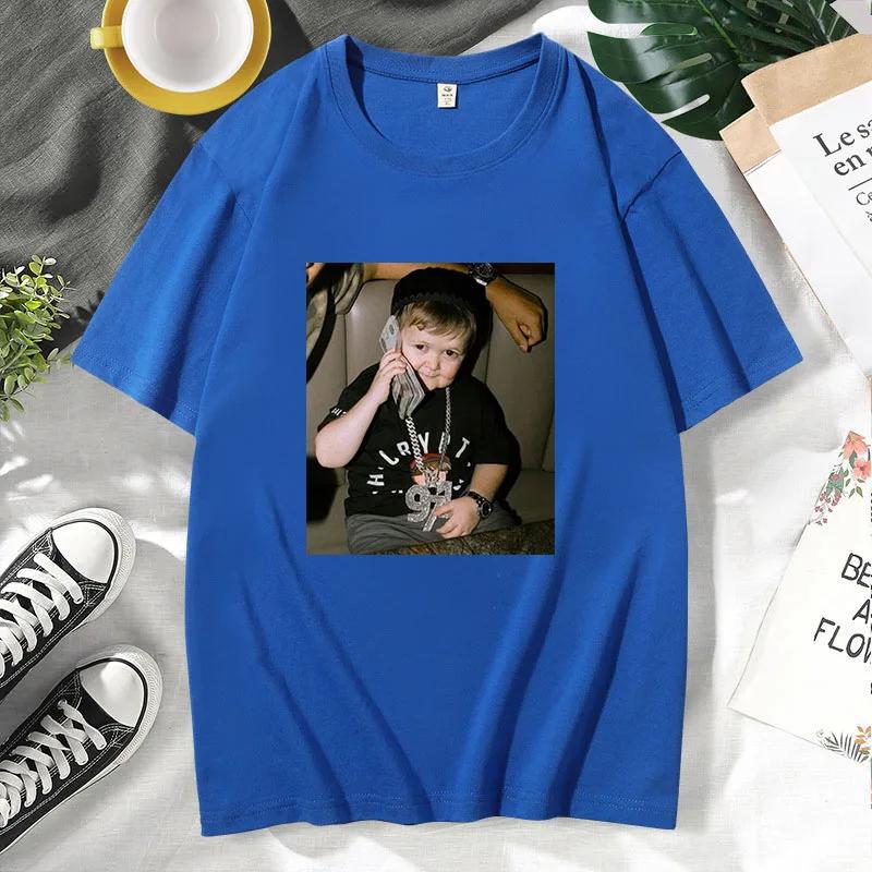 Men Tees Shirts Fasiom Funny Streetwear Tops Hasbulla Fighting T Shirt Russia Classic Mini Khabib Blogger Graphic Women T-shirts