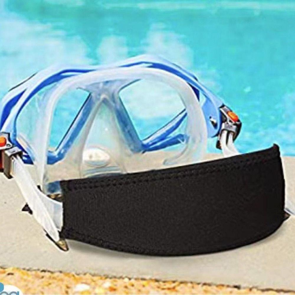 Neoprene Scuba Diving Mask Strap Cover Comfort Padded Protection Universal Swimming Goggle Hair Wrap Double-layer
