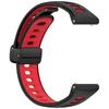 22mm Magnetic Buckle Dual Color Silicone Strap for Coros Pace 4/3/Apex 4 42mm/Apex 2 Pro/Apex Pro/Apex 46mm Quick Release Watch Band