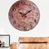 Vintage Wood Clock Hanging Clock Hanging Wall Supplies for Kindergarten School Classroom Decoration