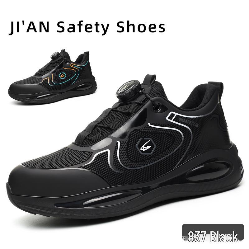 

Universal Safety Work Shoes: Anti-smash, Anti-puncture, Shock-absorbing, Wear-resistant Technology for All Seasons 46