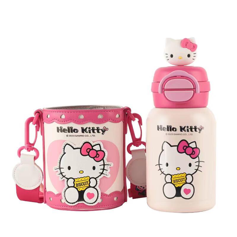 

BEDDYBEAR KITTY Kids Dual-Drink Insulated Bottle
