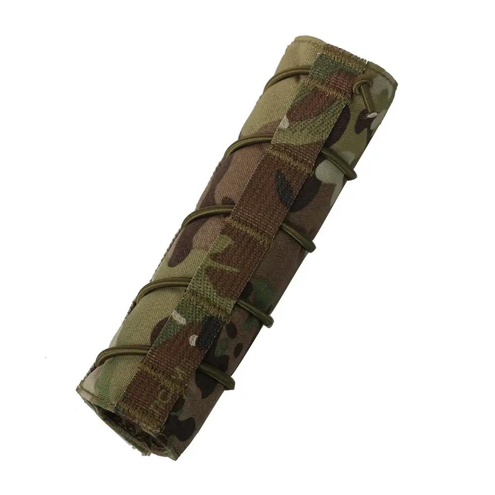 Husa Tactică de Exterior pentru Silencer Airsoft Pânză Protectoare Panou Scule Husă Silencer Geantă Tub Vânătoare Echipament Câmp CS