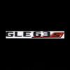 AAUX1 Letter Stickers Car Rear Trunk Emblem Fender Badge Front Grille Sticker For Mercedes Benz AMG GLE43 GLE400 GLE450 GLE53 GLE63S