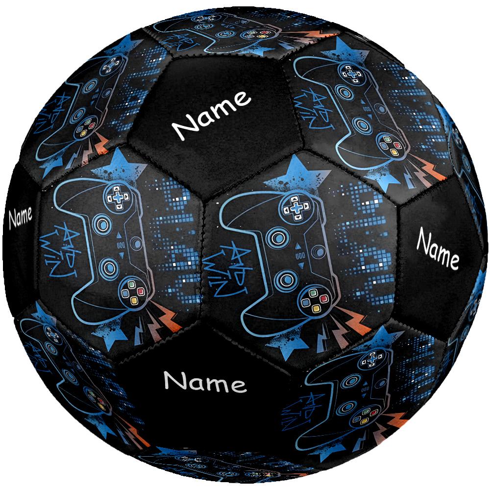 Custom Name Game Controller Theme Size 5 Soccer Ball, Suitable for Both Indoor and Outdoor Matches, a Gift Suitable for Everyone.