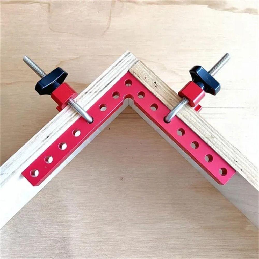 3 Pcs Fixed Positioning Clip Aluminum Zinc Zinc Alloy Corner Clamping Tools Metal Clamps Hand Fixing Tool