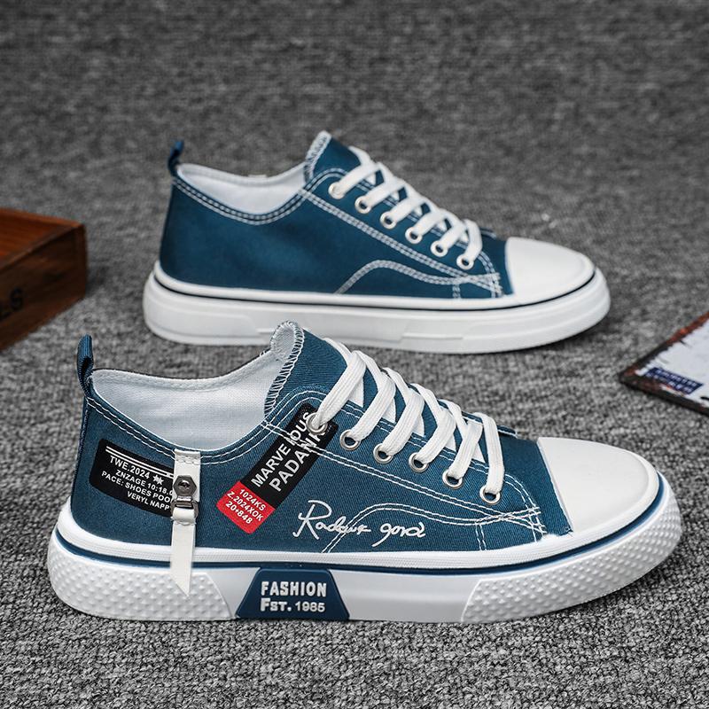 

Мужская мода, повседневная низкая обувь для скейтбординга, удобные кроссовки для мальчиков, студенты, трендовая мягкая подошва, классическая дышащая нескользящая спортивная обувь 47 синий