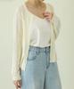 Page Flynn Scalloped Round Knit Cardigan_S6Aca001C
