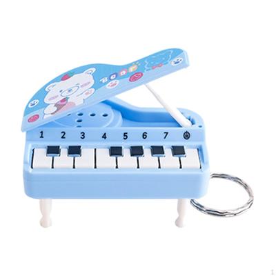 Handheld Music Piano Toy Keychains Mini Small Keychain Instrument for
