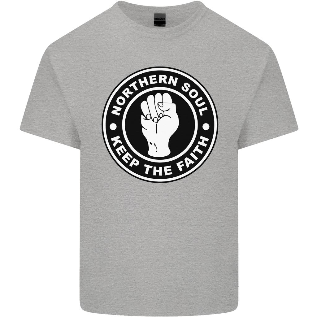 Northern Soul Keeping the Faith Unisexs Light Cotton TShirt