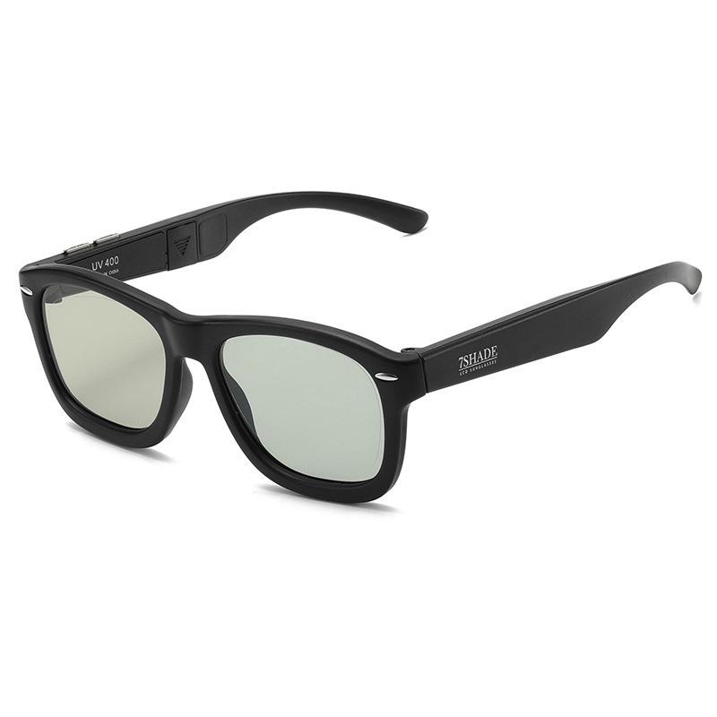 Nowe soczewki Kolorowe okulary przeciwsłoneczne LCD Regulowane okulary polaryzacyjne Okulary przeciwsłoneczne