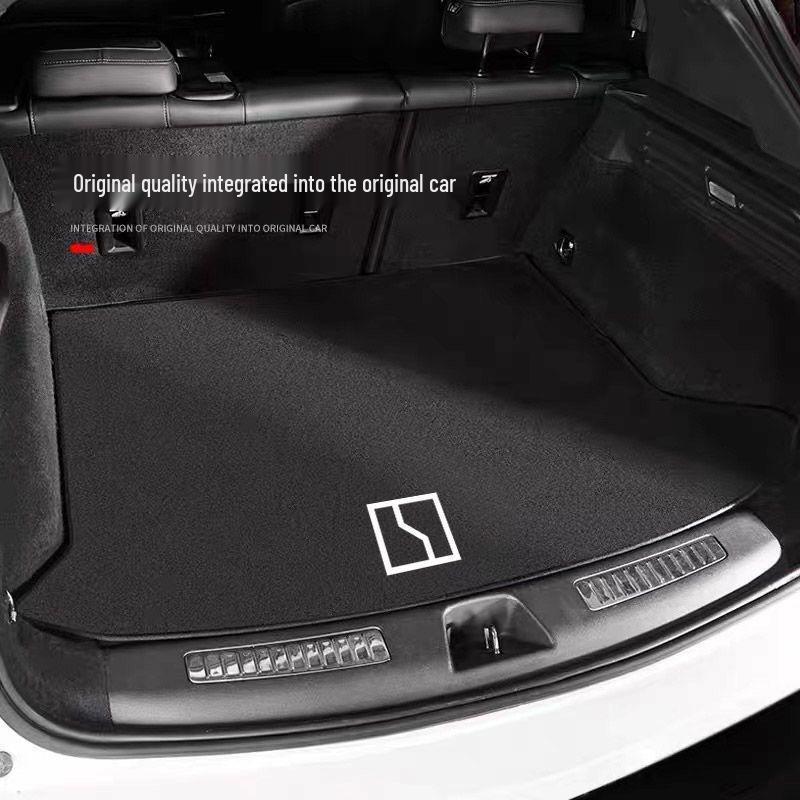 Zeekr 001 Trunk Mat Car Suede Tail Box Interior Accessory