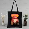 Spy X Family Anime Canvas Tote Bag - Harajuku Style Shoulder Bag for Students & Shopping