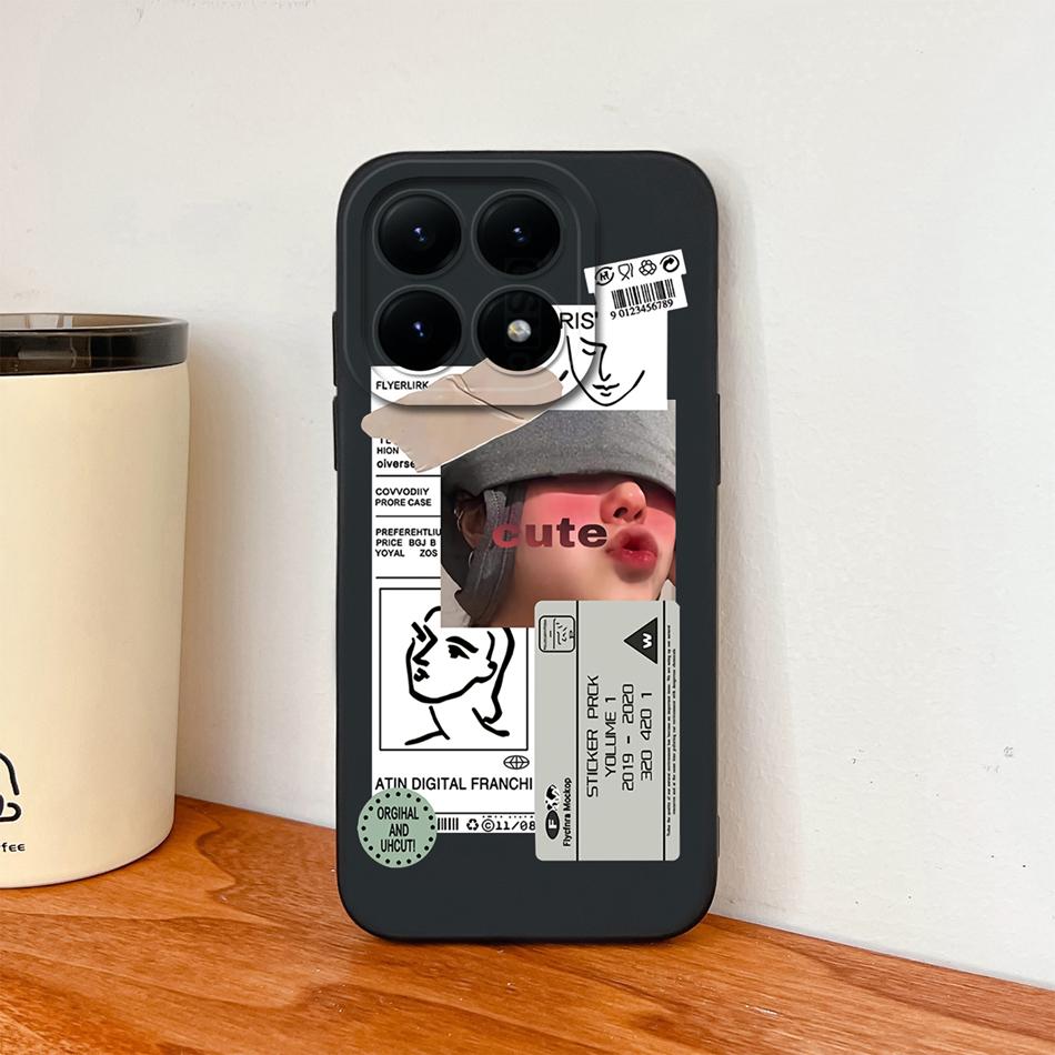 For Xiaomi 15T Pro Phone Case For Xiaomi 17 Pro Max Cute Astronaut Funda For Xiaomi15T Soft Liquid Silicone Durable Back Covers