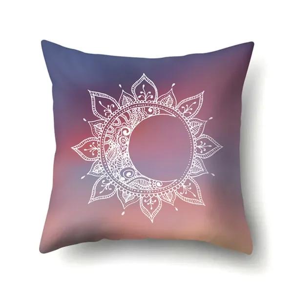 Colorful Exotic Style Abstract Geometric Bohemian Decorative Cushion Cover Square Geometry Pillowcase Home Decor Pillows Cover
