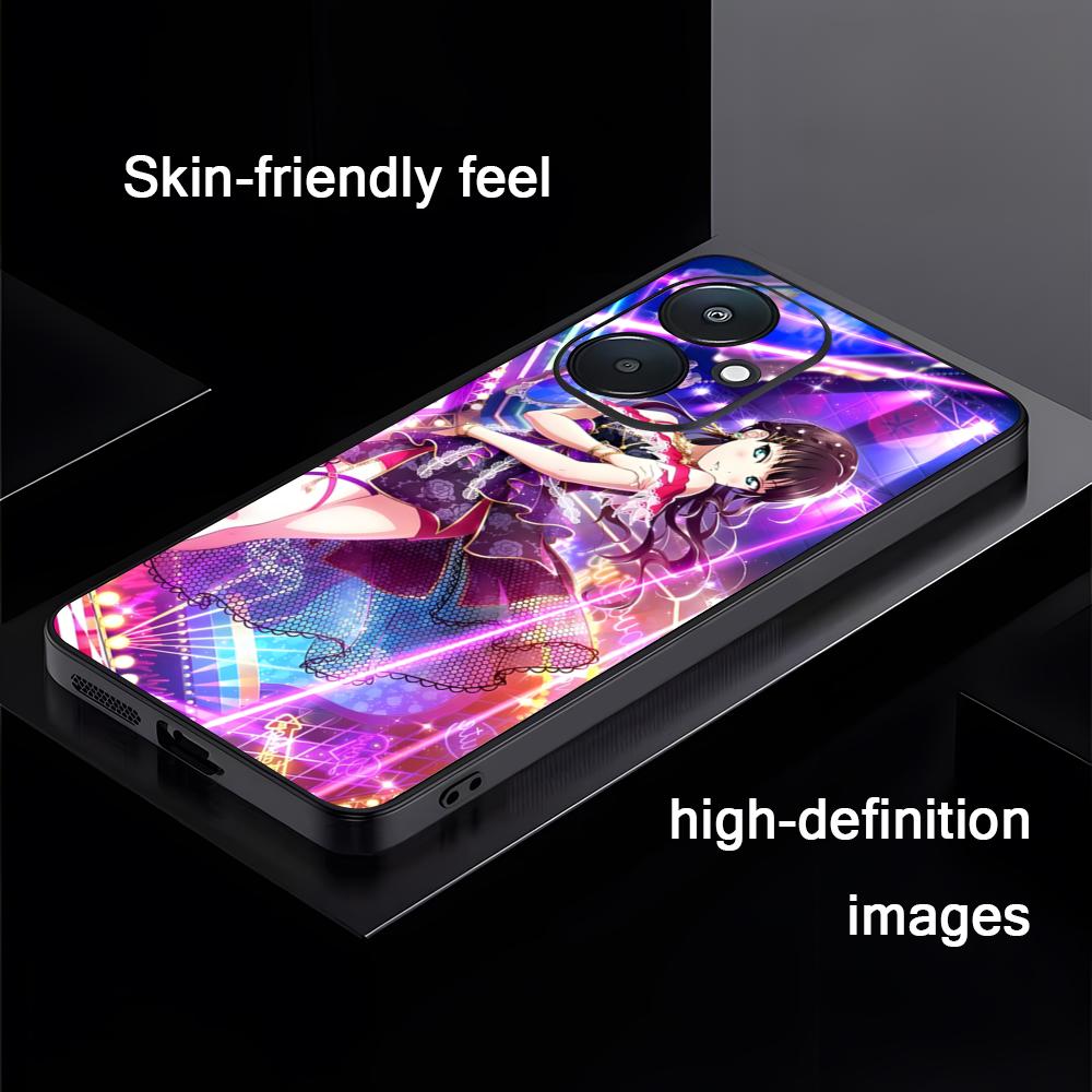 

Популярный аниме чехол LoveLive для Xiaomi Redmi 14C 13C 12C Note14 13 12 11 10 Pro Plus S Мягкий черный чехол для телефона Redmi Note 14 4G (Global)