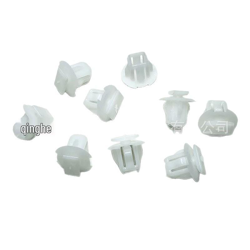 

Qashqai Lun & Infiniti QX56 Front Fender Flare Clips - Small, Dual-Side Accessory Clear Plastic