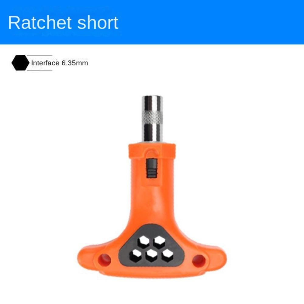 Steel Straight Screwdriver Handle Adjustable Screwdriver New Ratchet Screwdriver Handle  Bicycle