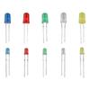 3V LED Diodes 3mm 5mm LED Diode Assortment Positive And Negative Poles High Brightness Long Lifespan Low Heat Generation