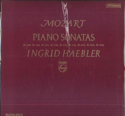 LP Record INGRID HAEBLER  Mozart Piano Sonatas Vol. 1 SFL955355 PHILIPS Japan Classical Used
