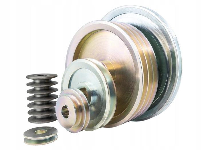 Koło Koła Pasowe Szajba Przekładnia 2X17 Mm 2Hb | Fi 100 Mm | Otwór 28 Mm